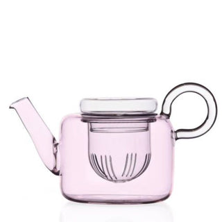 Ichendorf Piuma small teapot with filter by Marco Sironi Pink Buy on Shopdecor ICHENDORF collections
