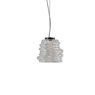 Karman Bibendum LED suspension lamp diam. 15 cm. with glass lampshade Buy on Shopdecor KARMAN collections