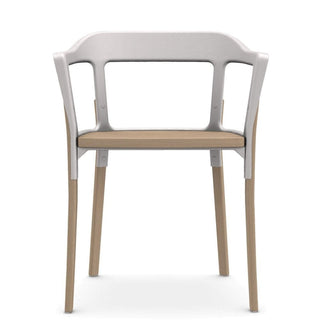 Magis Steelwood Chair with arms Buy on Shopdecor MAGIS collections