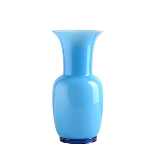 Venini Opalino 706.38 opaline vase with milk-white inside h. 30 cm. Buy on Shopdecor VENINI collections
