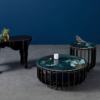 Ibride Extra-Muros Medusa 65 OUTDOOR coffee table with Emeraude tray diam. 65 cm. Buy on Shopdecor IBRIDE collections