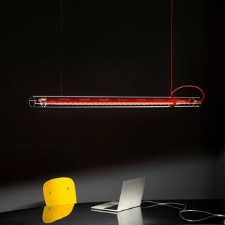 Ingo Maurer Tubular LED suspension lamp dimmable red Buy on Shopdecor INGO MAURER collections