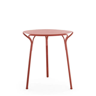 Kartell Hiray round table for outdoor use diam. 65 cm. Kartell Russet RU - Buy now on ShopDecor - Discover the best products by KARTELL design