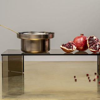 KnIndustrie Variations On The Table glass gastronomic centerpiece bronze Buy on Shopdecor KNINDUSTRIE collections