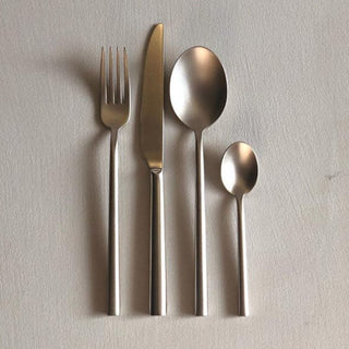KnIndustrie 800 Set 24 cutlery - steel pvd champagne Buy on Shopdecor KNINDUSTRIE collections