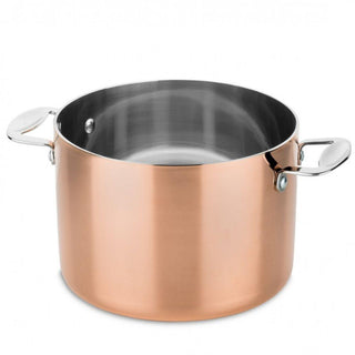 Mepra Toscana Copper pot with diam. 20 cm. - Buy now on ShopDecor - Discover the best products by MEPRA design