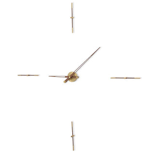 Nomon Merlin 4 diam.155 cm. wall clock Brass - Buy now on ShopDecor - Discover the best products by NOMON design