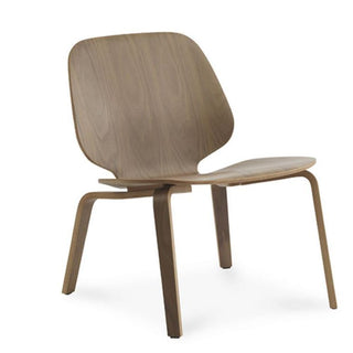 Normann Copenhagen My Chair Lounge walnut wood chair Buy on Shopdecor NORMANN COPENHAGEN collections