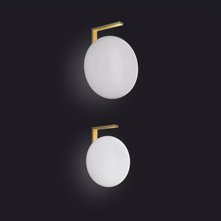 OLuce Alba 194 wall/ceiling lamp satin brass 24 x 39 cm. Buy on Shopdecor OLUCE collections