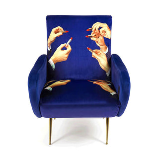 Seletti Toiletpaper Armchair Lipsticks Buy on Shopdecor TOILETPAPER HOME collections