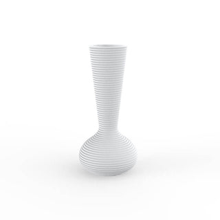 Vondom Bloom vase white polyethylene by Eugeni Quitllet Buy on Shopdecor VONDOM collections