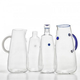 Zafferano Uniche glass Bottle blue Buy on Shopdecor ZAFFERANO collections